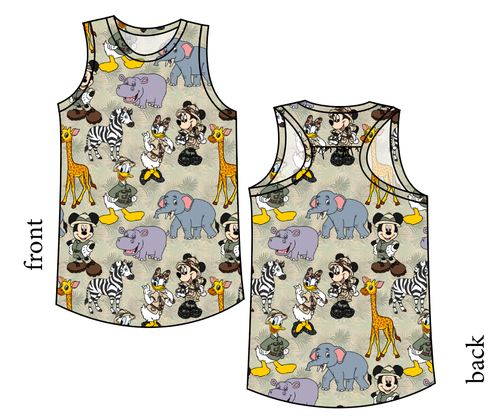 Safari Friends Summer Tank