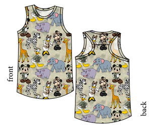 Safari Friends Summer Tank