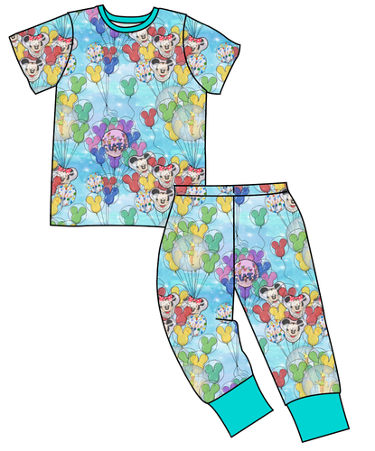 Mickey Balloons Basic Loungewear Set