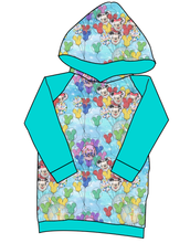 Load image into Gallery viewer, Mickey Balloons Classic Hoodie (or Crewneck)