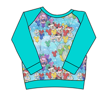 Load image into Gallery viewer, Mickey Balloons Classic Hoodie (or Crewneck)