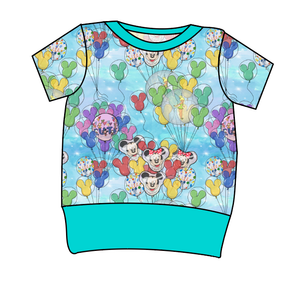 Mickey Balloons Grow With Me Tee