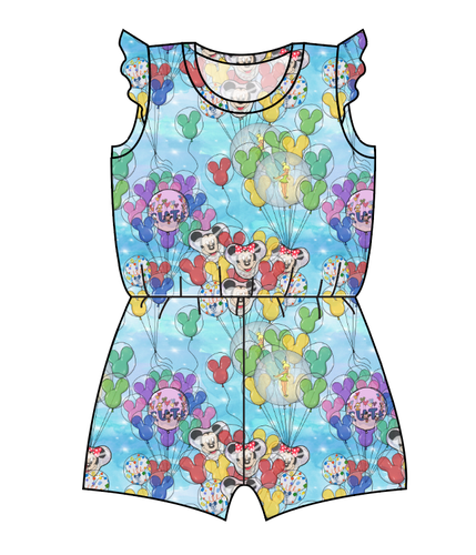 Mickey Balloons Ivy Summer Romper