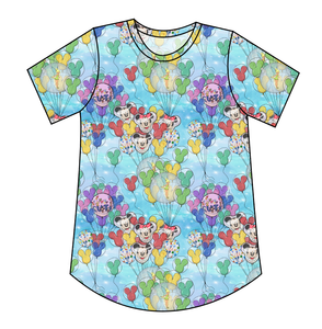 Mickey Balloons Kids' Relaxed Tee