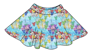 Mickey Balloons Ladies' Circle Skirt