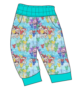 Mickey Balloons Ladies' Joggers and Jogger Shorts