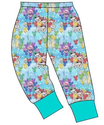 Mickey Balloons Ladies' Lounge Pants