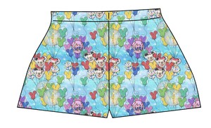 Mickey Balloons Ladies' Lounge Shorts