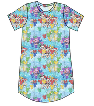 Load image into Gallery viewer, Mickey Balloons Ladies&#39; T-Shirt Dress