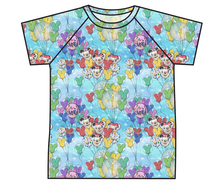 Load image into Gallery viewer, Mickey Balloons Swim Rash Guard Top