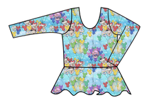 Load image into Gallery viewer, Mickey Balloons Swim Peplum Swim Top