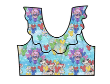 Load image into Gallery viewer, Mickey Balloons Swim Ruffle Neck Swim Top