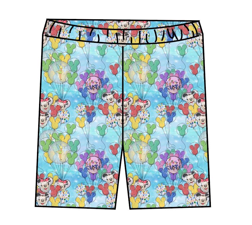 Mickey Balloons Swim Swim Shorts