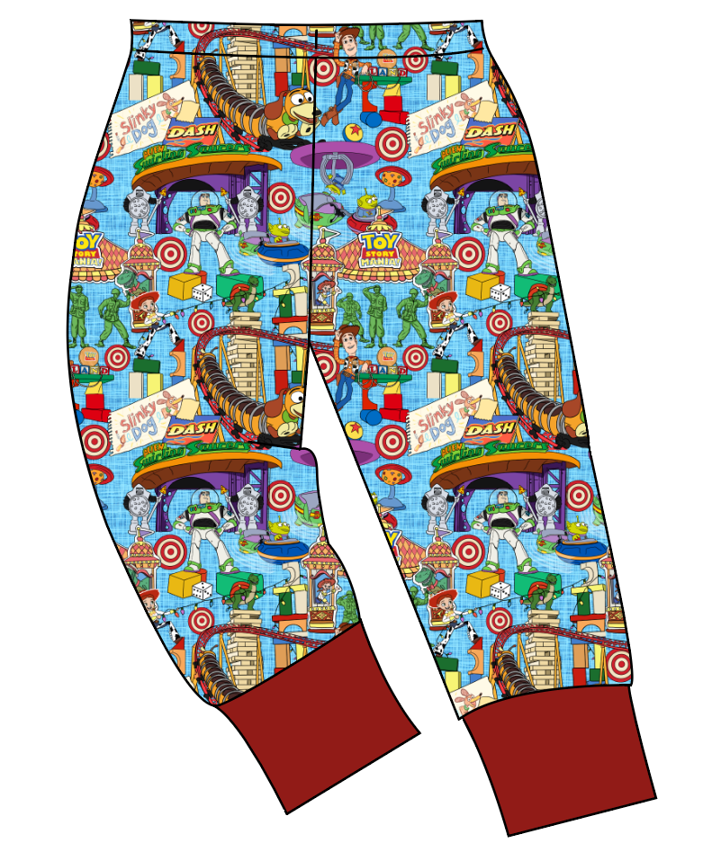 Land of Toys Mens' Lounge Pants