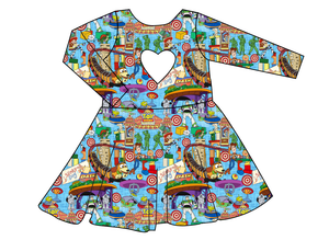 Land of Toys Molly Heart Back Twirly Dress