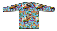 Load image into Gallery viewer, Land of Toys Swim Rash Guard Top