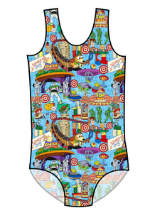 Land of Toys Swim Basic One Piece Swim Suit