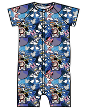 Load image into Gallery viewer, Space Mickey Swim One Piece Rashguard Suit