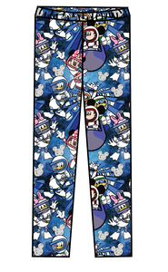 Space Mickey Swim Swim Leggings