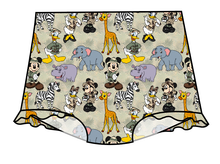 Load image into Gallery viewer, Safari Friends Swim High Waisted Swim Bottoms