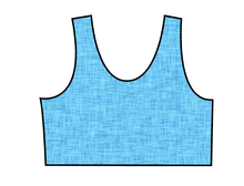 Load image into Gallery viewer, Sky Linen Swim Basic Swim Top