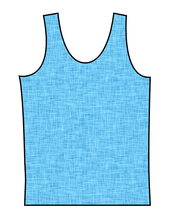 Load image into Gallery viewer, Sky Linen Swim Basic Swim Top