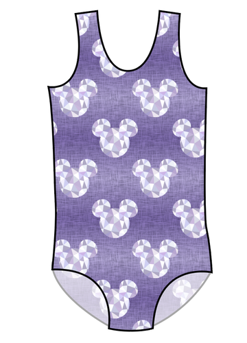 Epcot Ears Swim Basic One Piece Swim Suit