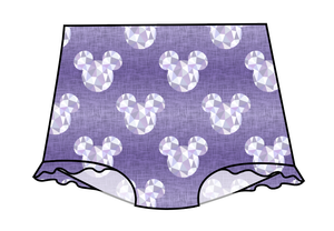 Epcot Ears Swim High Waisted Swim Bottoms