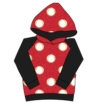 Load image into Gallery viewer, Minnie Dots Classic Hoodie (or Crewneck)