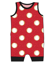Load image into Gallery viewer, Minnie Dots Emmett Pants And Shorts T-Shirt Romper