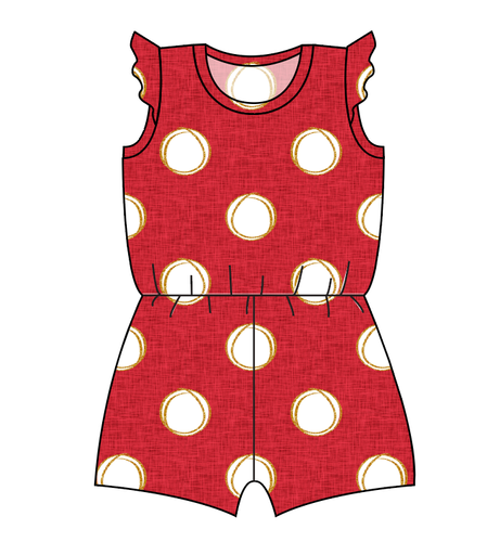 Minnie Dots Ivy Summer Romper