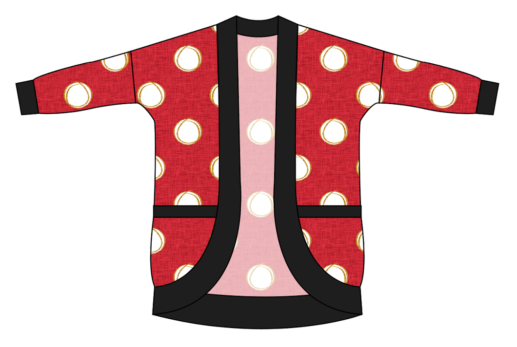 Minnie Dots Kids Cocoon Cardigan