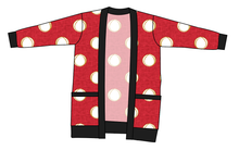 Load image into Gallery viewer, Minnie Dots Ladies&#39; Grandpa Cardigan
