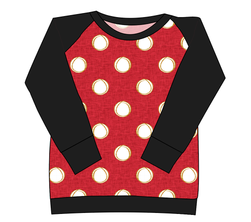Minnie Dots Ladies' Classic Crewneck
