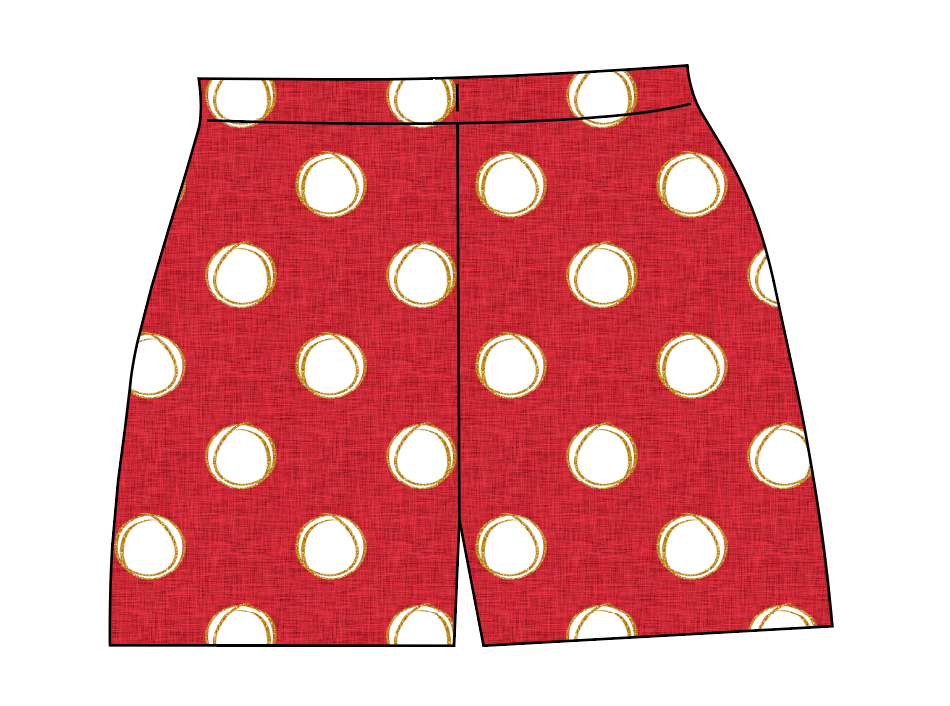 Minnie Dots Ladies' Lounge Shorts