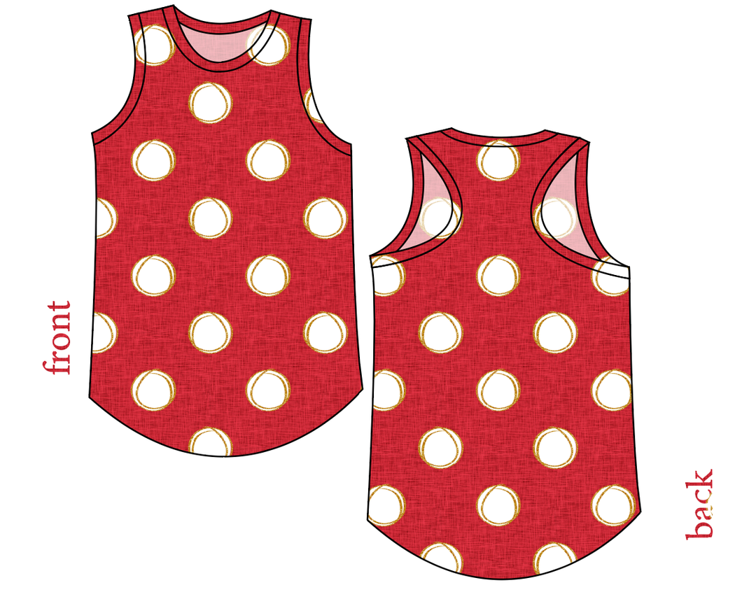 Minnie Dots Ladies' Summer Tank