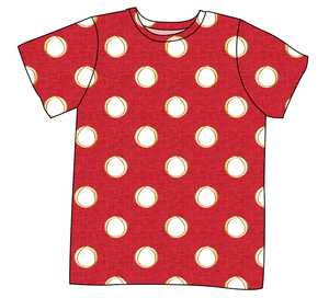 Minnie Dots Swim Mens' Rash Guard Top