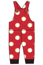 Load image into Gallery viewer, Minnie Dots Overalls and Shortalls