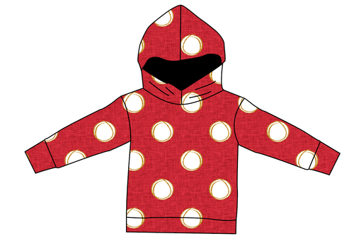 Minnie Dots Oversized Hoodie