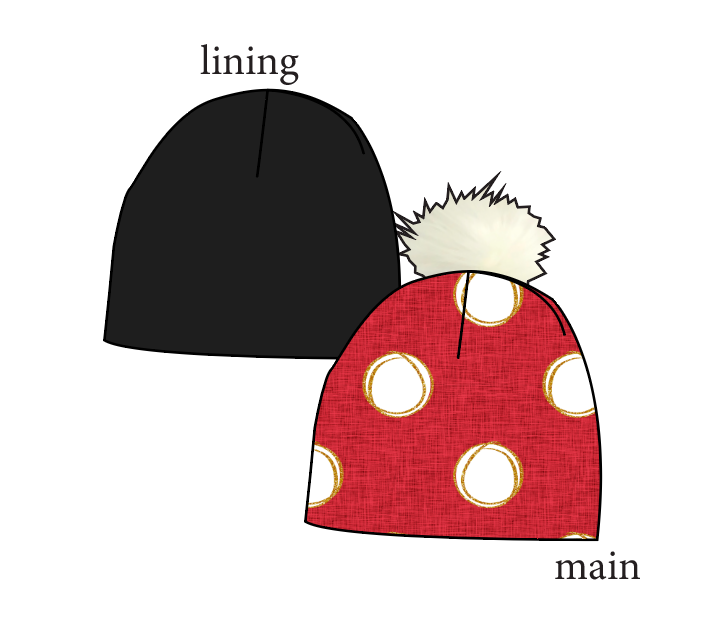 Minnie Dots Slouchy Beanie (Reversible!)
