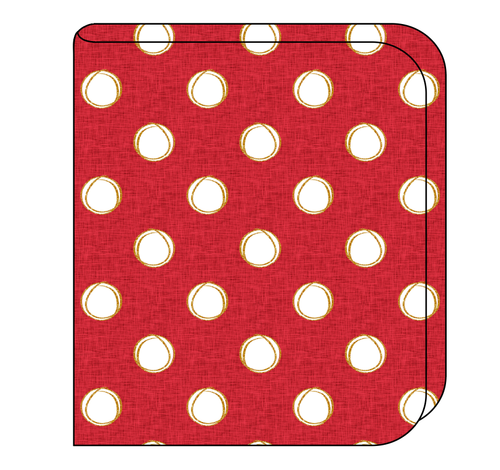 Minnie Dots Swaddle Blanket