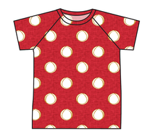 Load image into Gallery viewer, Minnie Dots Swim Rash Guard Top