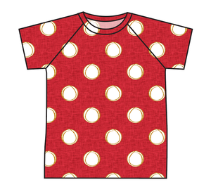 Minnie Dots Swim Rash Guard Top