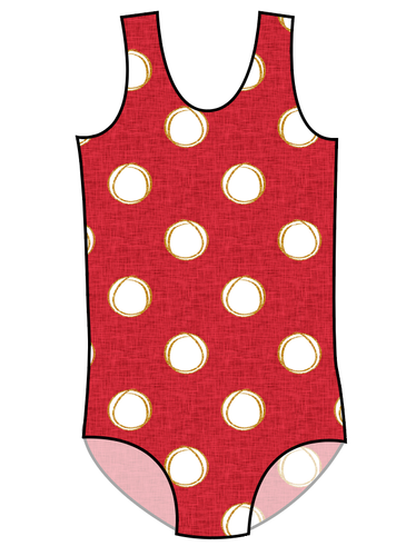 Minnie Dots Swim Basic One Piece Swim Suit