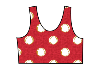 Minnie Dots Swim Basic Swim Top