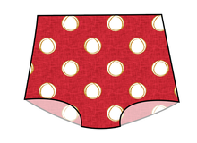 Load image into Gallery viewer, Minnie Dots Swim Ladies&#39; High Waisted Bikini Bottoms