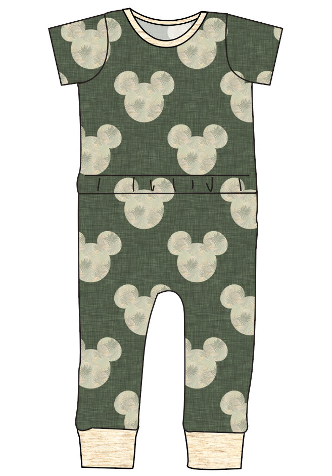 Expedition Ears Bennett Pants and Shorts Length T-Shirt Romper