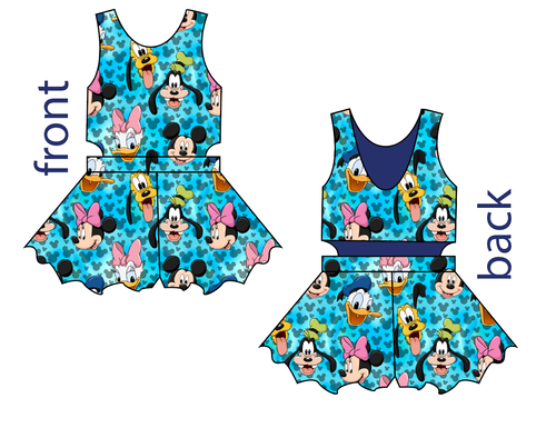 Mickey & Friends Kids Playsuit