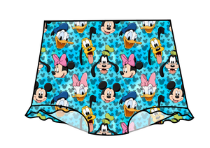 Mickey & Friends Swim High Waisted Swim Bottoms