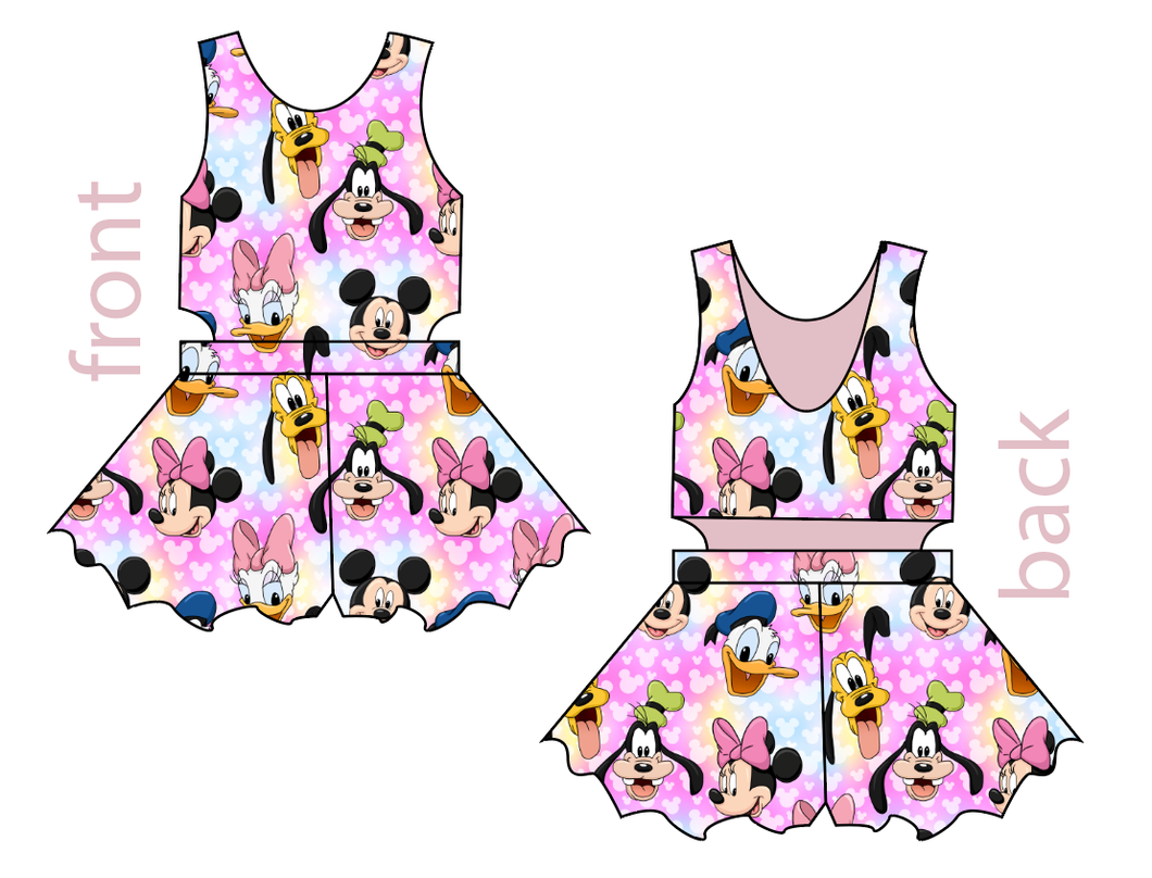 Minnie & Friends Kids Playsuit